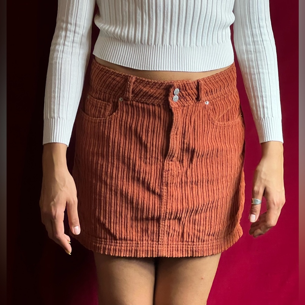 Orange Urban Outfitters Skirt